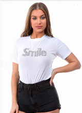 Smile Metallic Top