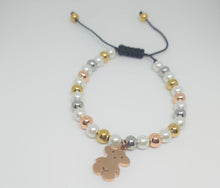 Bracelet Silver Gold Pearl