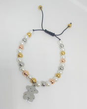 Bracelet Silver Gold Pearl