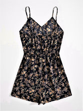 Flower Print Romper