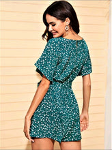 Teel Floral Rumper