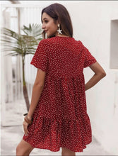 Polka Dots Red Dress